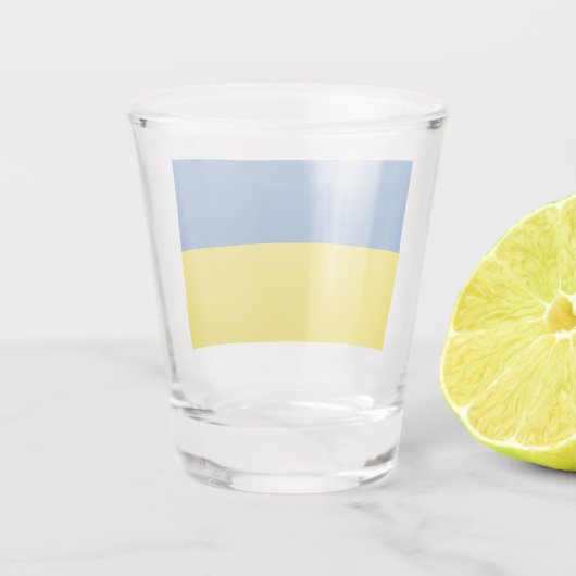 ウクライナ国旗、ウクライナスラバウクレニСлава Україн ショットグラス (裏面)