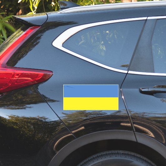ウクライナ国旗、ウクライナスラバウクレニСлава Україн シール (車体側面)