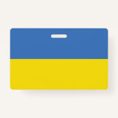 ウクライナ国旗、ウクライナスラバウクレニСлава Україн バッジ (裏面)