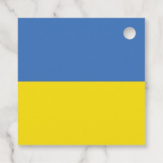 ウクライナ国旗、ウクライナスラバウクレニСлава Україн フェイバータグ (裏面)