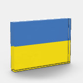 ウクライナ国旗、ウクライナスラバウクレニСлава Україн フォトブロック (左)