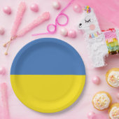 ウクライナ国旗、ウクライナスラバウクレニСлава Україн ペーパープレート (パーティー)