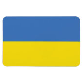 ウクライナ国旗、ウクライナスラバウクレニСлава Україн マグネット (横)