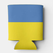 ウクライナ国旗、ウクライナスラバウクレニСлава Україн 缶クーラー (裏面)