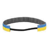 ウクライナ国旗&ウクライナフィットネス、ファッション/スポーツ アスレチックヘッドバンド (裏面)