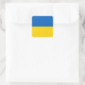 ウクライナ国旗 – ウクライナ国旗 – Прапор України スクエアシール (バッグ)