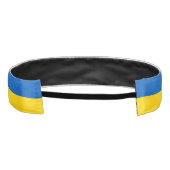 ウクライナ国旗（ウクライナ） アスレチックヘッドバンド (裏面)