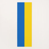 ウクライナ国旗（ウクライナ） ヨガマット (裏面)