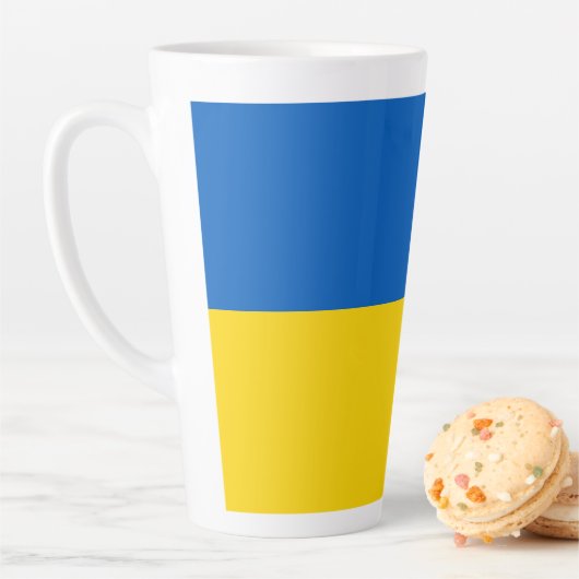 ウクライナ国旗 カフェラテマグ (インサイチュ)