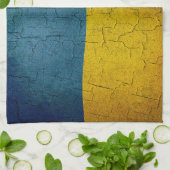 ウクライナ国旗 キッチンタオル (折り畳み)