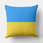 ウクライナ国旗 クッション (裏面)