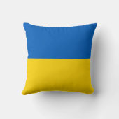 ウクライナ国旗 クッション (裏面)