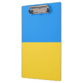 ウクライナ国旗 クリップボード (左)