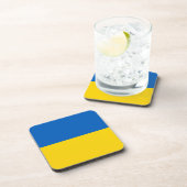 ウクライナ国旗 コースター (右側)