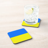 ウクライナ国旗 コースター (右側)