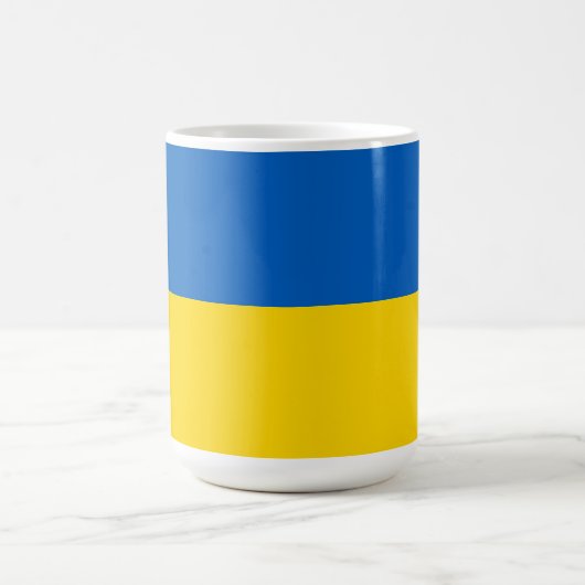 ウクライナ国旗 コーヒーマグカップ (中央)