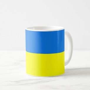 ウクライナ国旗 コーヒーマグカップ