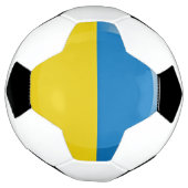 ウクライナ国旗 サッカーボール (回転)