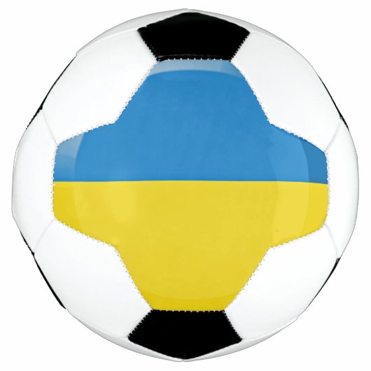 ウクライナ国旗 サッカーボール (正面)