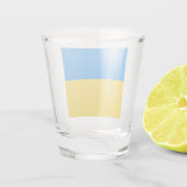 ウクライナ国旗 ショットグラス (裏面)