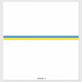 ウクライナ国旗 シール (シート)