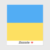 ウクライナ国旗 シール (シート)