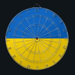 ウクライナ国旗 ダーツボード<br><div class="desc">ウクライナ国旗</div>