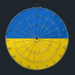 ウクライナ国旗 ダーツボード<br><div class="desc">ウクライナ国旗</div>