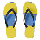 ウクライナ国旗 ビーチサンダル (フットベッド)