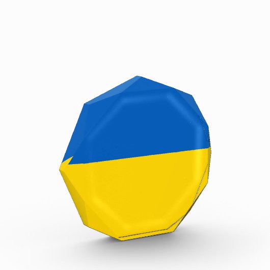 ウクライナ国旗 フォトブロック (左)