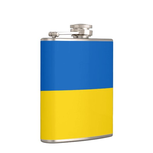 ウクライナ国旗 フラスク (右)