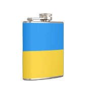 ウクライナ国旗 フラスク (右)