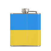 ウクライナ国旗 フラスク (裏面)