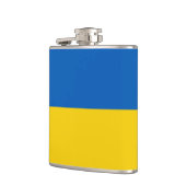 ウクライナ国旗 フラスク (左)