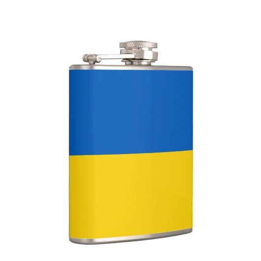ウクライナ国旗 フラスク (右)
