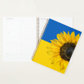 ウクライナ国旗 プランナー手帳 (ディスプレー)