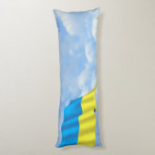 ウクライナ国旗 ボディピロー (裏面 (縦))