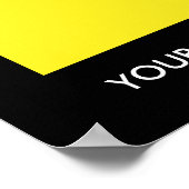 ウクライナ国旗 ポスター (角)