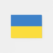 ウクライナ国旗 ポストイット (正面)