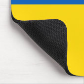 ウクライナ国旗 マウスパッド (コーナー)