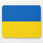 ウクライナ国旗 マウスパッド (正面)