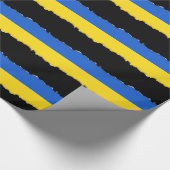 ウクライナ国旗 ラッピングペーパー (角)