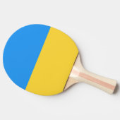 ウクライナ国旗 卓球ラケット (横)