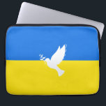 ウクライナ国旗 – 平和の鳩 – 自由 – 平和 ラップトップスリーブ<br><div class="desc">ウクライナ国旗 – 平和の鳩 – 自由 – 平和サポート – 連帯 – ウクライナ国旗 – 共に強い – 自由の勝利！世界をより良い場所にしよう – みんなで一緒に！より良い世界が始まる – 依存 – あなたにも必要！1000以上のZazzle製品に転送できる。カスタマイズツールを使用して、要素/文字のサイズ変更、移動、削除、追加。我々はウクライナと共に立つ！</div>