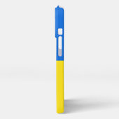 ウクライナ国旗 – 平和の鳩 – 自由 – 平和 iPhoneケース (左側面)