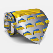 ウクライナ国旗 – 戦争、政治、苦悩 ネクタイ (ロール)