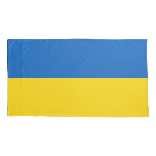 ウクライナ国旗 枕カバー (裏面)