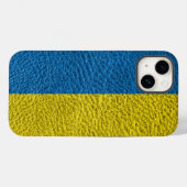 ウクライナ国旗（皮革） Case-Mate iPhoneケース (裏面 (横))