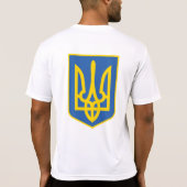 ウクライナ国旗 – 私は乗っていない弾薬が必要 Tシャツ (裏面)