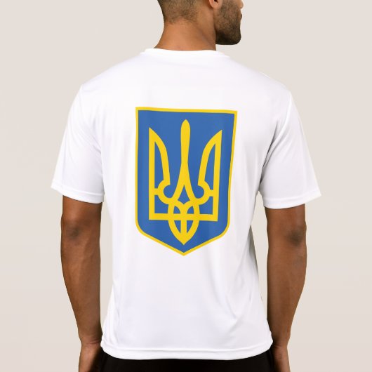 ウクライナ国旗 – 私は乗っていない弾薬が必要 Tシャツ (裏面)